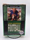 John Madden Football (Sega Genesis, 1990) komplett mit Karton & Handbuch!
