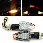 Motorcycle LED Turn Signals Blinker Light Lens Indicator Amber Waterproof E-Mark