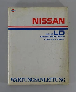 Werkstatthandbuch Wartungsanleitung Nissan Diesel Motor LD20 & LD20T Stand 1984 - Bild 1 von 2