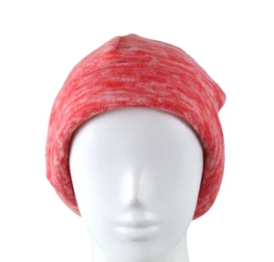 Fleece Beanie Hat One Size Coral NWT - Picture 1 of 6