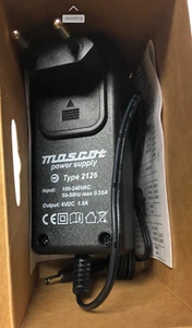 MASCOT POWER SUPPLY TYPE 2126 2126 - exchangeable AC plugs NEW - Photo 1/2