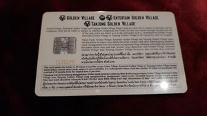 Cinécarte 1996 Jackie Chan CIA - THAILAND -  Golden village - Imagen 1 de 2