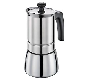 Espressokocher Kaffeebereiter Induktionsgeeignet poliert 6T cilio TOSCA 341416