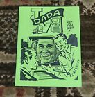 VTG 1985 Dada TV Dada Gumbo Press 1st Edition Dale Luciano Mini Comic Comix