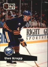 1991-92 (SABRES) Pro Set French #20 Uwe Krupp