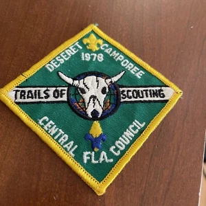 1978 Deseret Camporee Central Florida Council Boy Scouts of America BSA - Picture 1 of 2