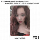 Aespa 4Th Mini Album Drama Aespa Week Drama City Pop Up Lucky Draw Photocard
