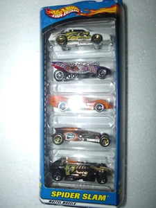 Paquete de 5 Spider Slam 2000 Hot Wheels muy buen estado - Imagen 1 de 1