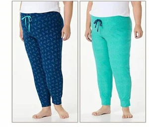Jockey Jolly Holiday Jogger Set de 2 JollyHolly/Jade NUEVO Talla Pequeña - Imagen 1 de 2
