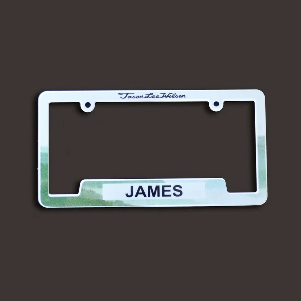 Marco de matrícula Jason Lee Wilson James County Tennessee Western Rockabilly  Foto 1 de 2