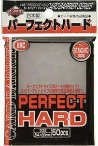 KMC Perfect Fit Hard Sleeves 50 89x64mm Sleeves Sealed New In Hand Ship From USA - Picture 1 of 3