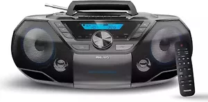 Philips Portable Cassette CD Player Boombox Bluetooth. Radio/USB / MP3/ AUX - Picture 1 of 5