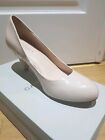 Kurt Geiger Carvela Amrita Nude Synthetic Court Shoes (Box) UK Size 7 Worn Once