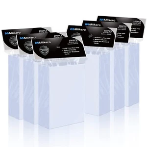 Fundas para tarjetas coleccionables suaves transparentes de polipropileno Mlikero 600 unidades - Imagen 1 de 6