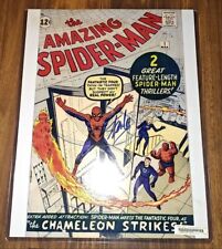 🚨🔥MINT AMAZING SPIDER-MAN #1 STAN LEE HAND SIGNED AUTOGRAPHED LITHOGRAPH W/COA