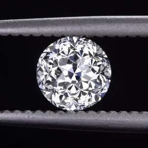 0.73ct G VS1 CORONA DE DIAMANTE CORTE CLARO NATURAL MODIFICADO REDONDO COMPROMISO SUELTO - Imagen 1 de 1