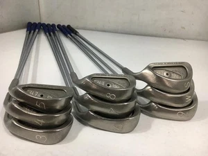 PING EYE2+ Black Dot Iron Set 9pcs 3-PW-SW Original Steel Flex 1 - Picture 1 of 4