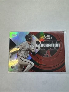 2022 Topps Update Series - Generation Now Alek Thomas #GN-76 (RC) - Bild 1 von 2