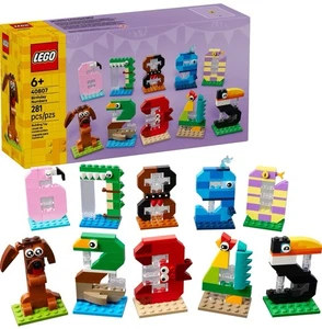 Lego 40807 Birthday Numbers Brand New Sealed In Box Fast Shipping - Picture 1 of 4
