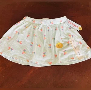Small 6-6x - New w/ Tags - Girls' Skorts - Cat & Jack Green S #4003 - Picture 1 of 4