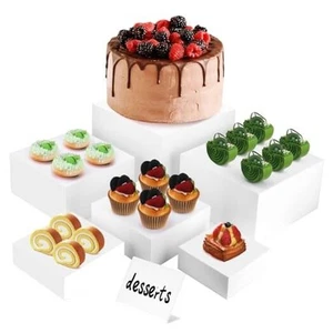 Buffet Risers, Food Risers for Buffet Table, Display Stand Shelf for Catering - Picture 1 of 7