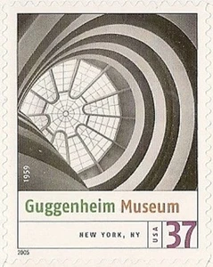US 3910a Modern Architecture Guggenheim Museum 37c single MNH 2005 - Picture 1 of 1