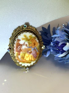 BRD Porzellan Portrait Hofpaar - Bild 1 von 3