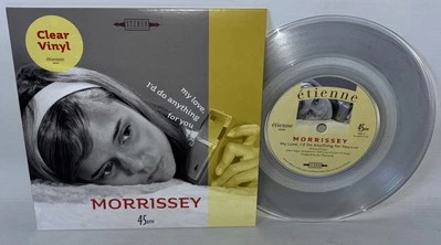 Morrissey – My Love, I'd Do Anything For You - 2018 Clear Vinyl 7" Single - NM - Image 1 of 4