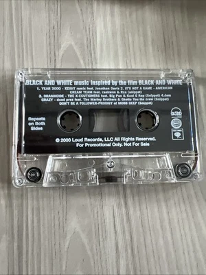 Black and White Soundtrack Promo Cassette 2000 Xzibit Loud Records TESTED - Image 1 of 4