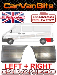 FOR SPRINTER VW LT 95-06 MWB BEHIND REAR WHEEL ARCH REPAIR BODY RUST PANEL HIGH - Picture 1 of 11