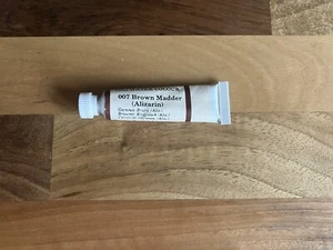 Winsor and Newton Artists’ Watercolour Paint Brown Madder 5ml Tube Vintage S1 - Picture 1 of 2