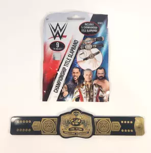 WWE Tag Team Championship Title Slap Band Belt โ Wrestling Series 1 Collectible - Picture 1 of 9
