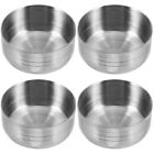  4 PCS Shake Cup Lid Kitchen Stuff Accessories for Bar Stainless Steel