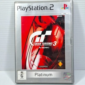 Gran Turismo 3 A-Spec PS2 (Platinum) PAL *Complete* - Picture 1 of 3