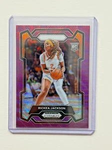 2024 Panini Prizm Draft Picks - Rickea Jackson #44 Purple Wave Prizm (RC) SSP - Foto 1 di 2