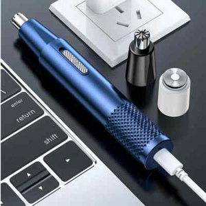 Electric Nose Ear Hair Trimmers Remover Professional Rechargeable Clipper USB - Picture 1 of 7
