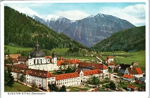 Ettal Monastery, Ettal, Bavaria, Germany Postcard - Picture 1 of 2