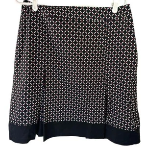 Falda plisada floral Ann Taylor talla 10 - Imagen 1 de 5