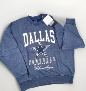 NFL Dallas Cowboys Gameday Couture Sudadera Cuello Redondo Talla XL Vintage Lavado - Imagen 1 de 5