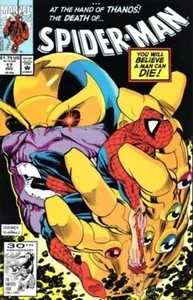 SPIDER-MAN #17 INFINITY GAUNTLET CROSSOVER (1992) THANOS, Death, Gwen Stacy… - Picture 1 of 1