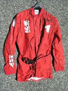 Vintage Answer Racing Off-Road Enduro Jacket, Men's Size Medium, Vented, Red