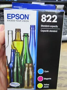 ¡¡NUEVO!! Epson 822 Capacidad Estándar, Cian, Magenta, Amarillo Jabón -TRICOLOR - Imagen 1 de 1