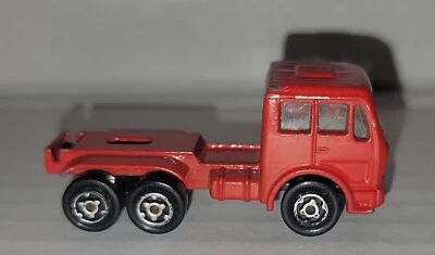 RARE VINTAGE Majorette Mercedes-Benz Garbage Truck Red - Image 1 of 4