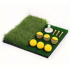 Long and Short Grass Golf Swing Strike Pad Two-color Golf Swing Pad  Outdoor