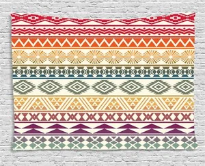 Aztec Tapestry Wall Hanging Art for Bedroom Dorm Room 2 Sizes Available - Picture 1 of 31