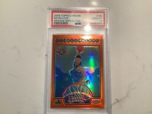 2008-09 Topps Chrome Kevin Love orange ref rookie PSA-10 478/499 Timberwolves