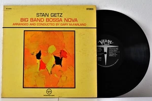 VERVE STEREO VS-8494 USA STAN GETZ "Big Band Bossa Nova" Gary McFARLAND G/F - Picture 1 of 3