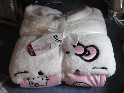 Juego de 2 pijamas de felpa rosa polar Hello Kitty para mujer TALLA 2X (18W-20W) NUEVO  Foto 1 de 3