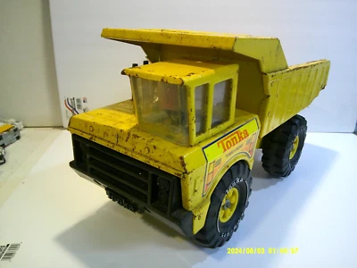 Tonka Mighty Turbo Diesel Dump Truck - Vintage 1970s Pressed Steel - Image 1 of 4