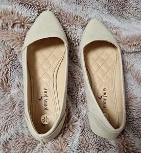 Damen Pumps flach Jenny fairy Größe 37 beige mit Gebrauchsspuren Guter Gebrauch - Bild 1 von 5